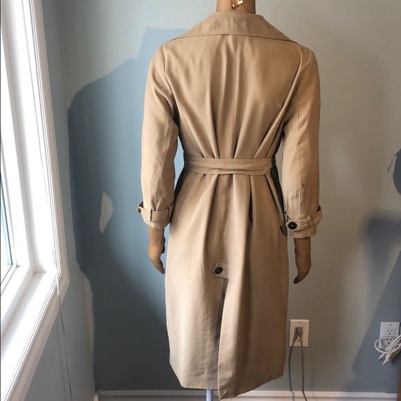 Zara Trench Coat Tan - Picture 3 of 7